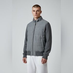 Bugatti Gray fall sweater Jacket L